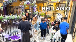 [4K]🇮🇹 Пешеходная экскурсия по Белладжио, озеру Комо, Италии и Вилле дель Бальбьянелло💗Апрель 2023 г