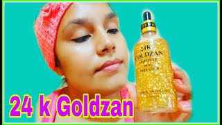 Download Lagu 24k goldzan ampoule español, ORO EN TU CARA! Lo probamos y Funciona? #24kgoldzan #serumdeoro MP3