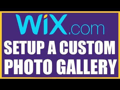 Wix Gallery Tutorial