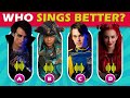 Who Sings It Best? 🎤 Descendants: The Rise of Red | Mal, Evie, Red &amp; More Battle It Out!