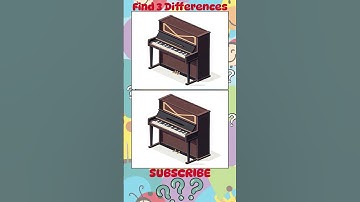 Can You Find the 3 Differences? #62