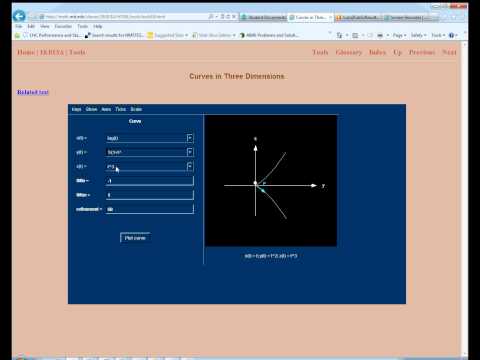 curve applet intro