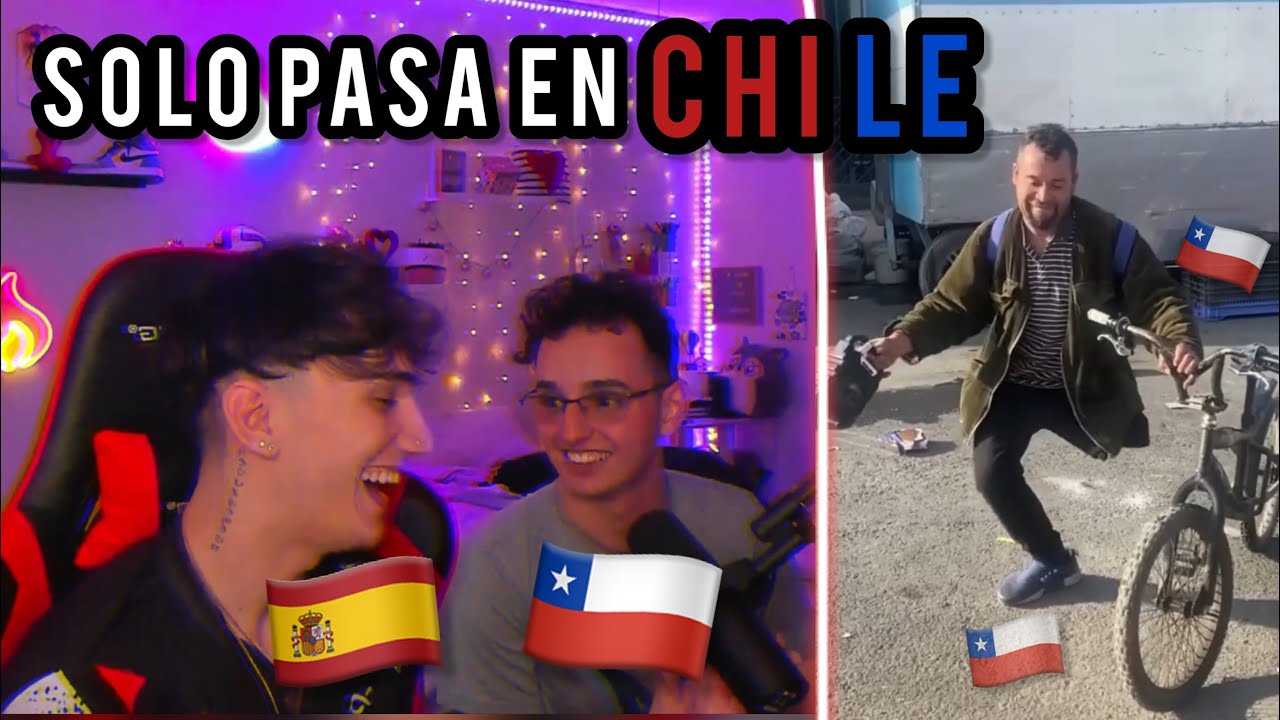 REACCIÓN a SOLO PASA en CHILE 🇨🇱 (Español y Chileno)