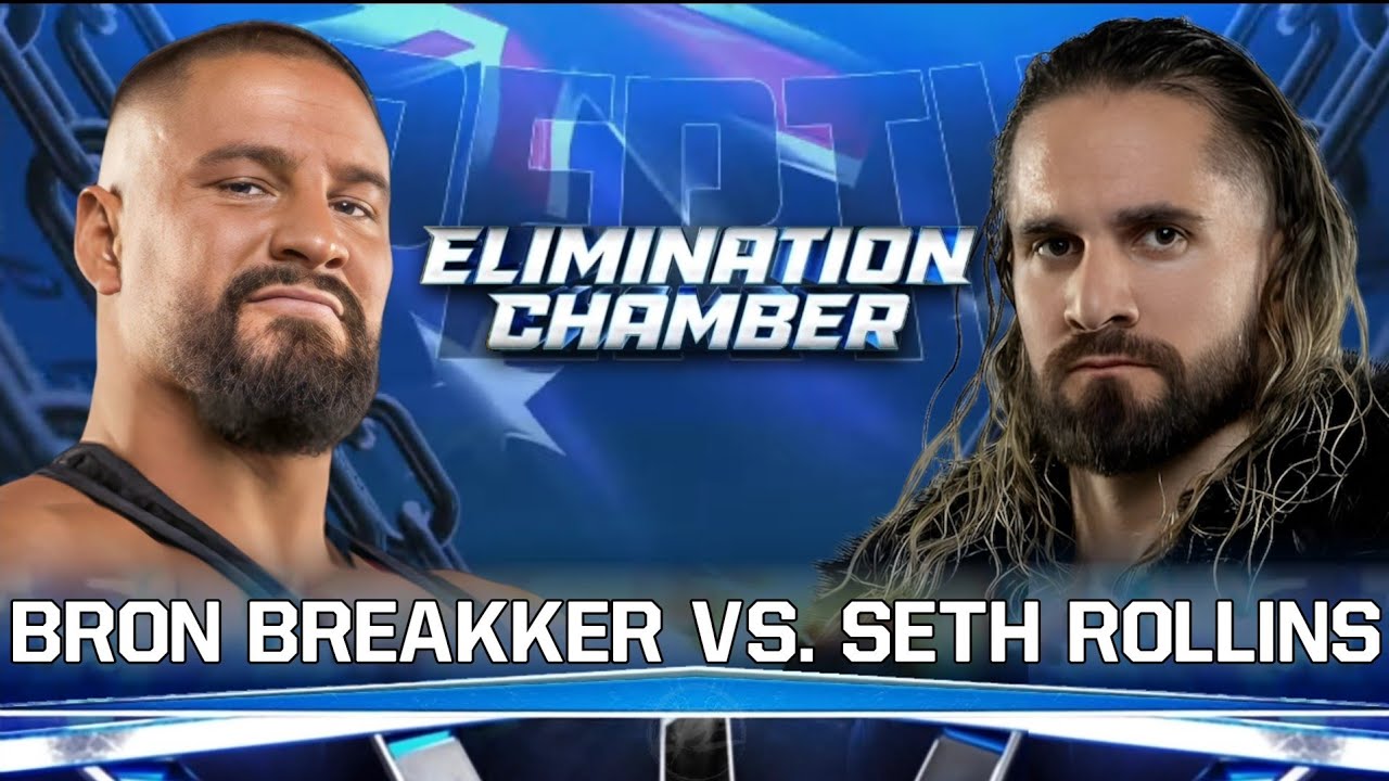 WWE 2K25 Dream Match Bron Breakker vs. Seth Rollins: Elimination Chamber 2026, Dream Match