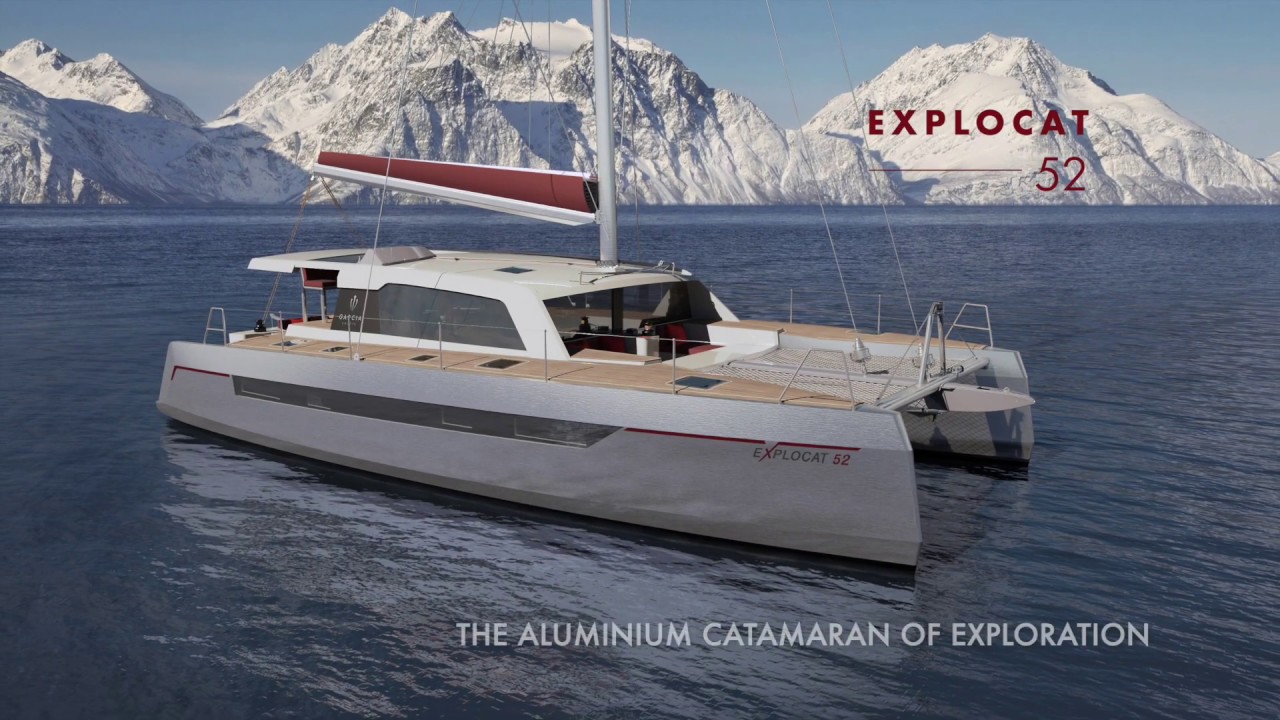 Garcia Yachts - Aluminium catamaran Explocat 52 - Time Lapse  Part 1