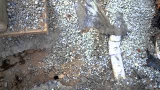 Electrical Conduit Trench Prep for Garage