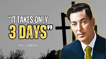 Neville Goddard - I Always Get What I Visualize In Only 3 Days Using This Belief System