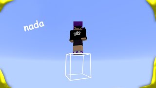 minecraft num bloco só fazendo nada e falando m#rda