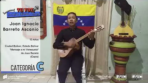 Joan Barreto en Tu Voz: Un Canto de Solidaridad y ...