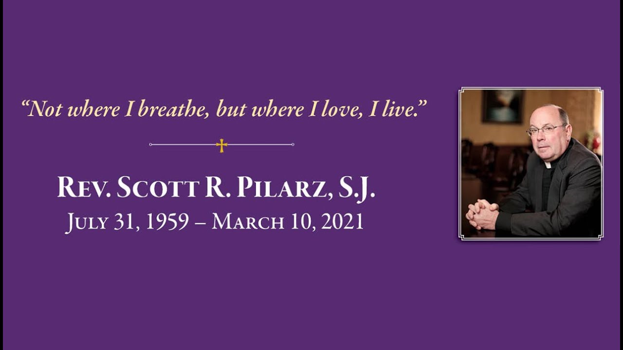 A private Mass of Christian Burial for Rev. Scott R. Pilarz, S.J., was held at 10 a.m. on Saturday, March 13.
