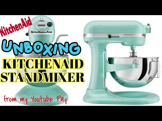 KitchenAid Pro 5 Teal Ocean Aqua Blue Professional Plus 5Q Bowl