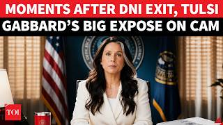 Tulsi Gabbard’s Exit Goes Nuclear, Drops On-Cam Bombshell Right After DNI Exit | Watch