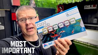 DO YOU NEED A WATER TEST KIT TO KEEP KOI IN A POND !!!! I HAVE LOW KH **NTLABS TEST KIT**
