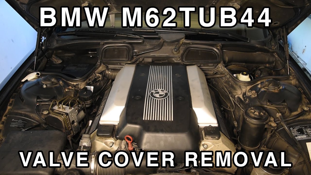 M62TUB44 Ignition Coil Cover Removal & Cleaning YouTube