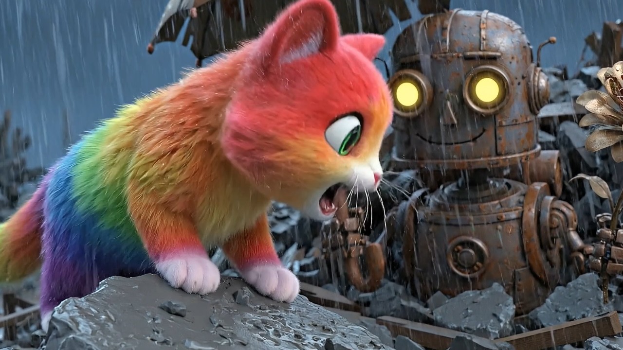 He Waited in the Acid Rain… Until Miu Found Him