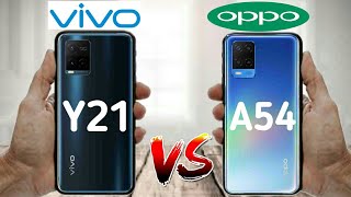 Vivo Y21 vs Oppo A54 | Full Comparison  Which one is Best.