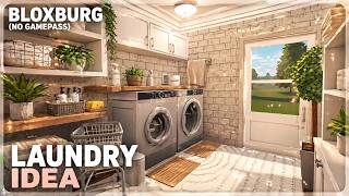 Bloxburg Laundry Idea ๐งบ (NO GAMEPASS!) Bloxburg Laundry Idea ๐งบ (NO GAMEPASS!)