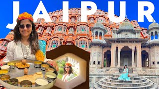 Jaipur Vlog -The Pink City | Best Tourist Places | Travel Guide | Rajasthan | Forts,Palaces,Markets