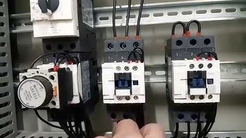 .Démarrage étoilé triangle un sens de marche