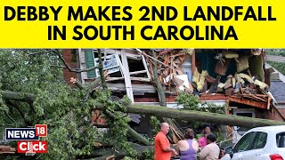 Vehicles Stranded In South Carolina Flood After Debby Dumps Torrential Rains | Debby Storm | N18G
