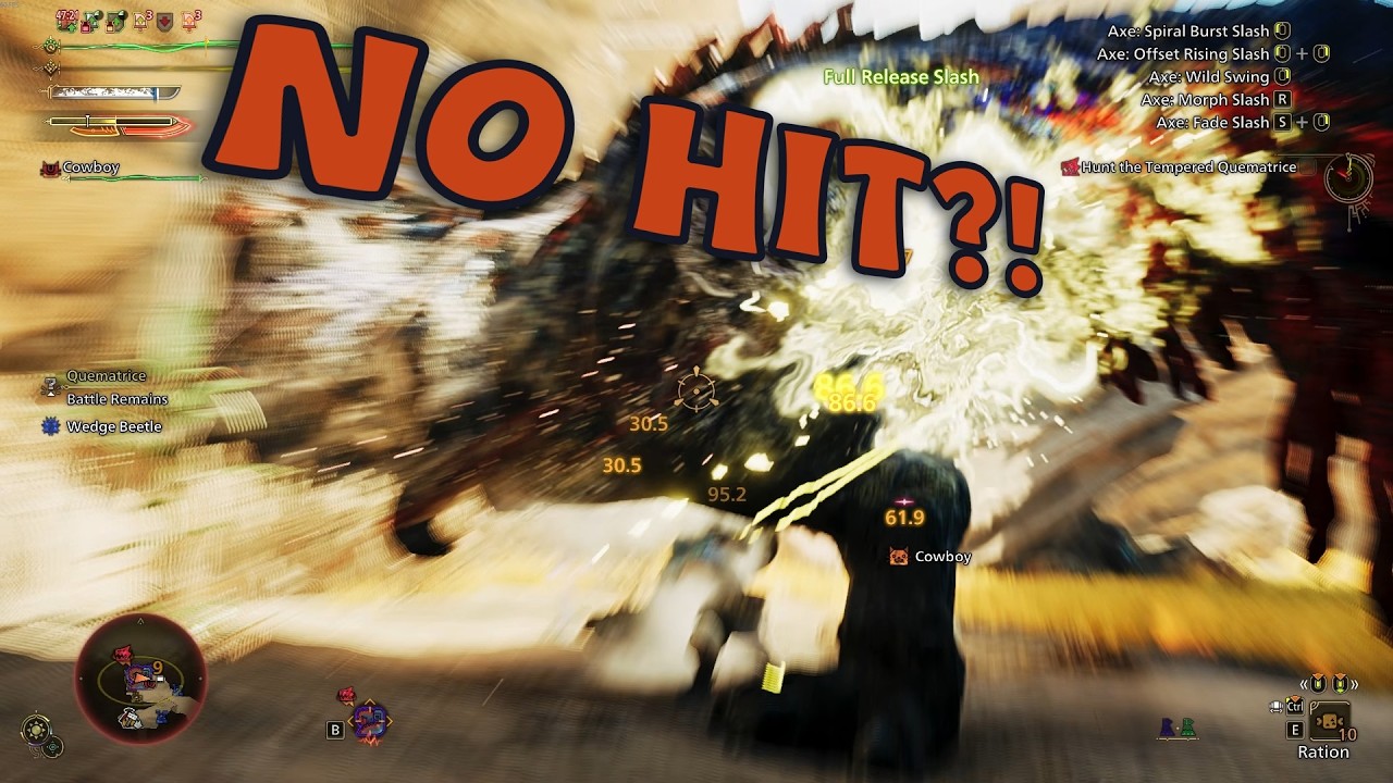 Switch Axe is really fun in Monster Hunter Wilds!! It's finally starting to click!!