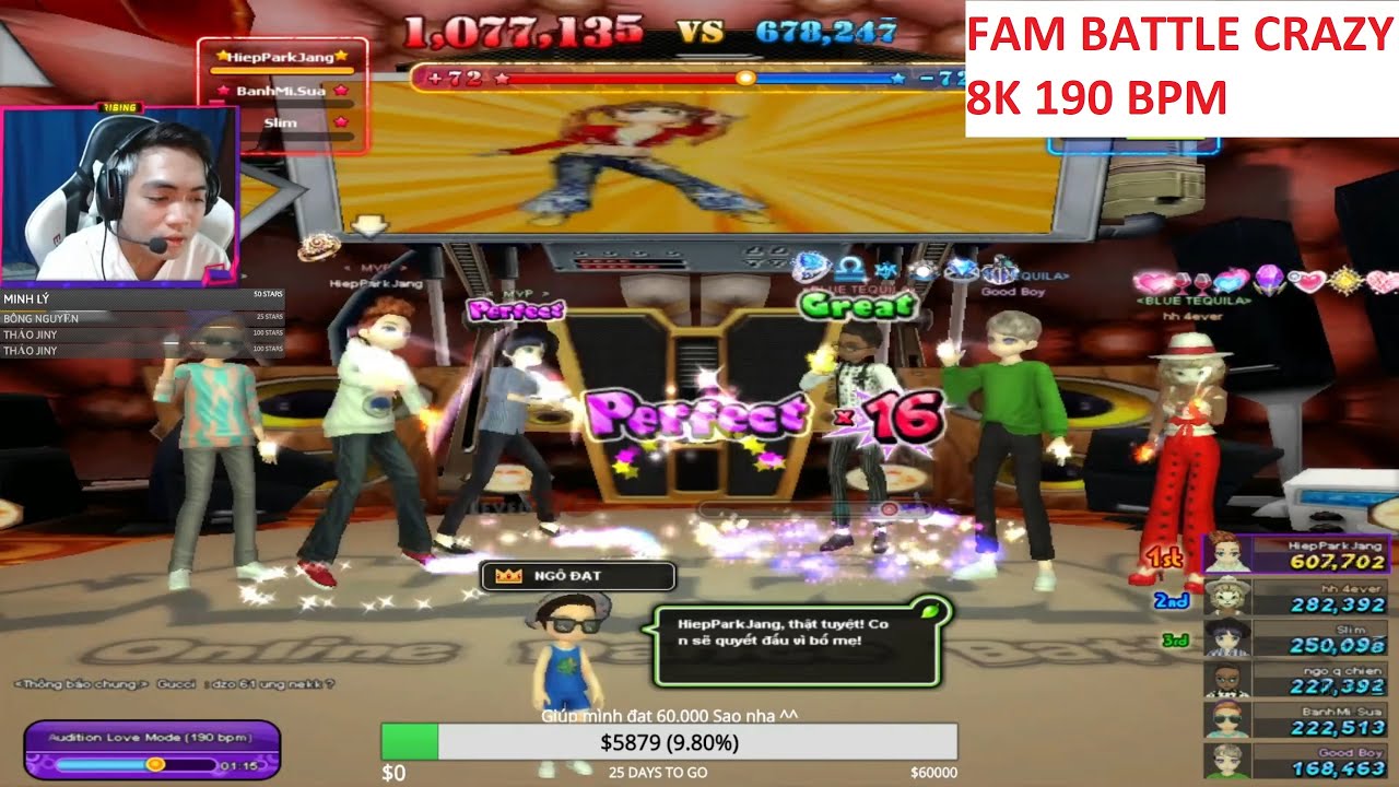 Bị viewer đố x10 Crazy 8k 190 trong kèo đấu fam và cái kết