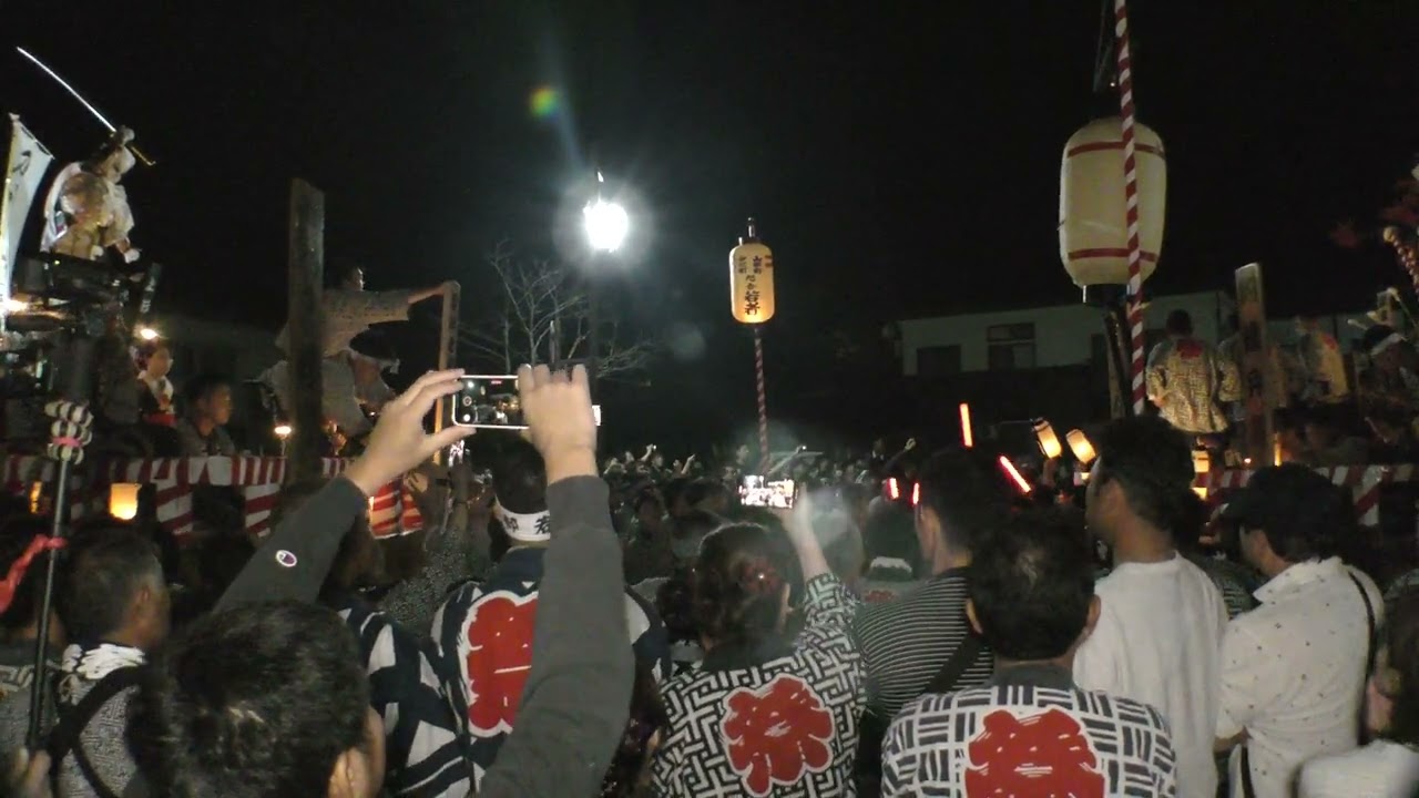 令和6年　角館のおまつり　三日目　菅沢対山根・谷地　本番