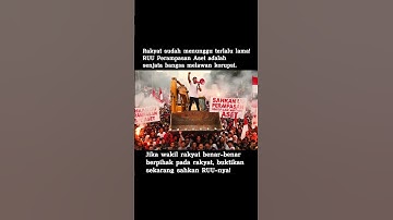 saatnya rebut kembali harta bangsa yang dicuri! #berantaskorupsi #demo #dpr #ruuperampasanaset