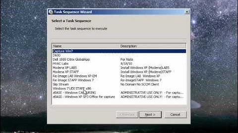 PXE Boot and SCCM Imaging