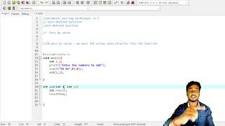 Parameter Passing Technique in C || C programming || Coding in C