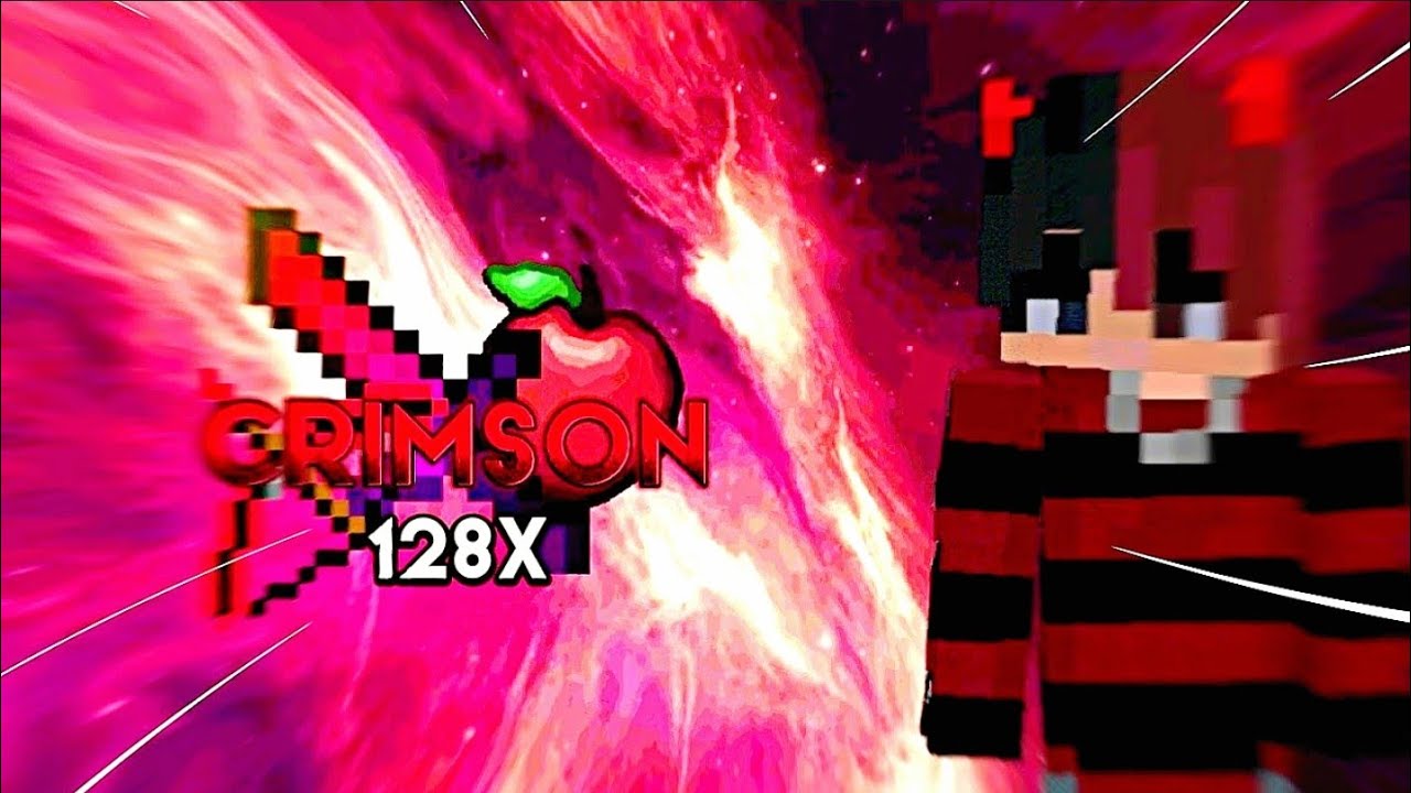 CRIMSON 128x Pvp Pack Minecraft! (10k SUB PACK) - YouTube