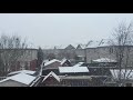 Snowfall @ Waterloo, Canada