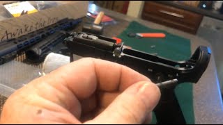 AR-15 Trigger and Lower Receiver install