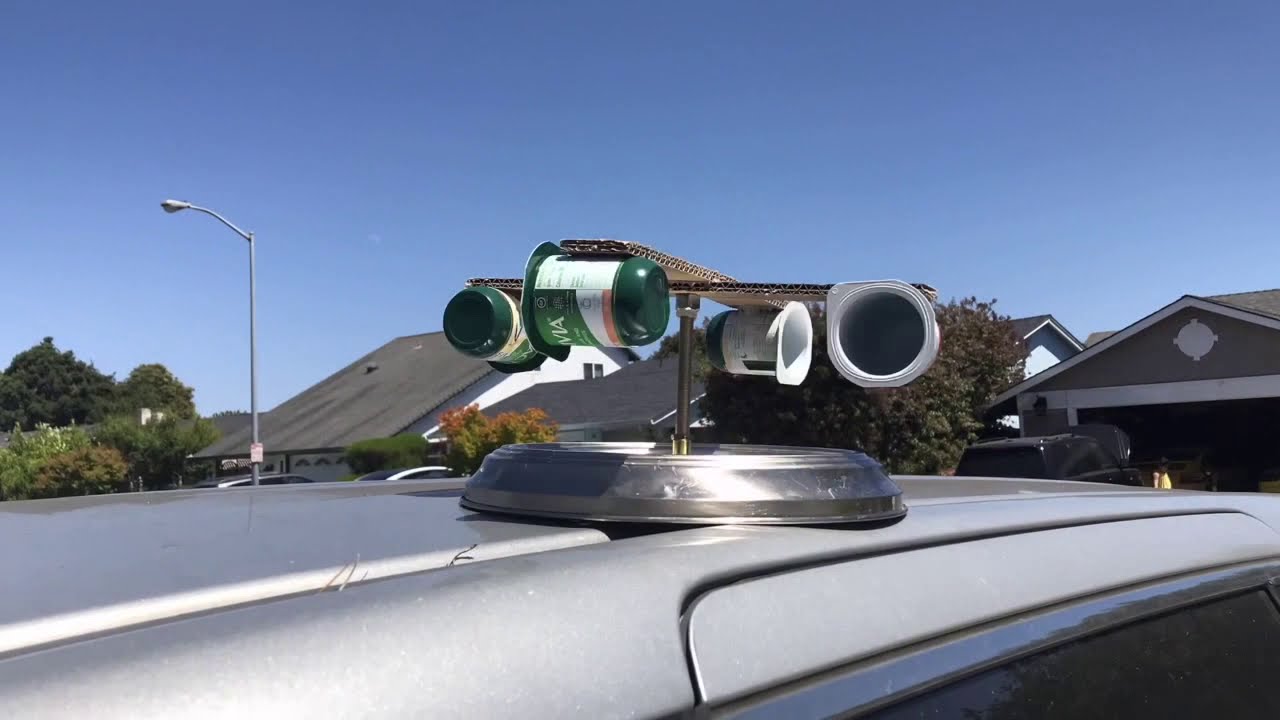 How to make an anemometer with recycled materials (measures wind) YouTube