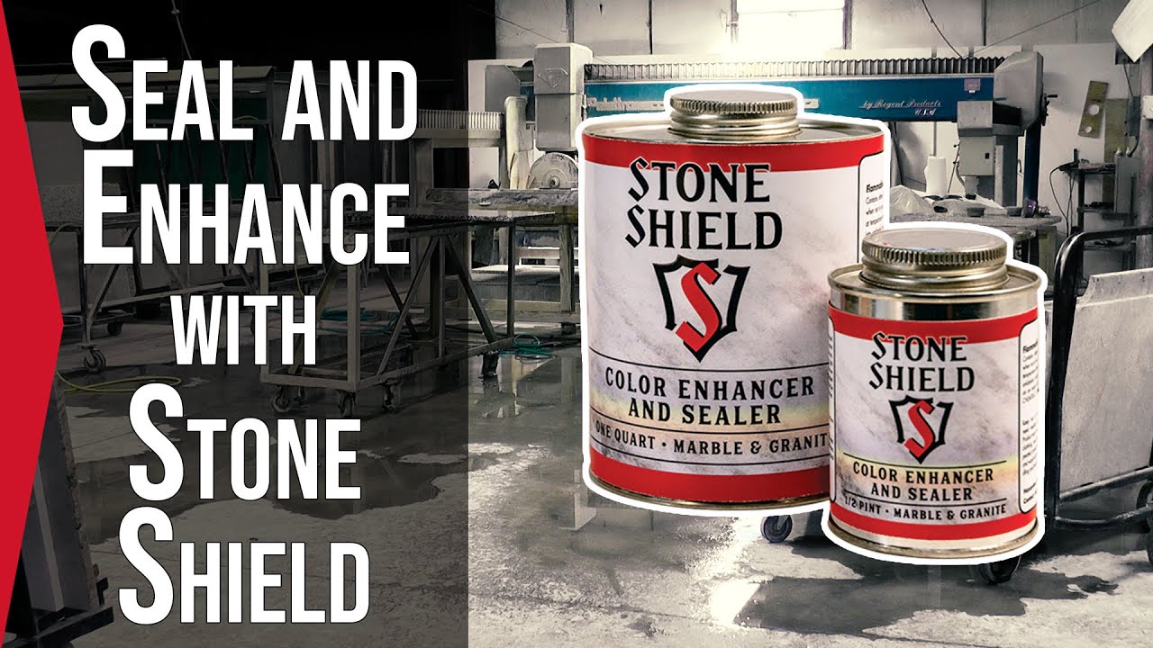 Get The Wet Look On Your Natural Stone Countertops With Stone Shield Color Enhancer Sealer Youtube Get The Wet Look On Your Natural Stone Countertops With Stone Shield Color Enhancer Sealer Youtube