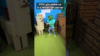 POV You Wake Up in Minecraft!