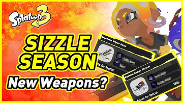 12 NEW Weapons for Sizzle Season | Splatoon 3