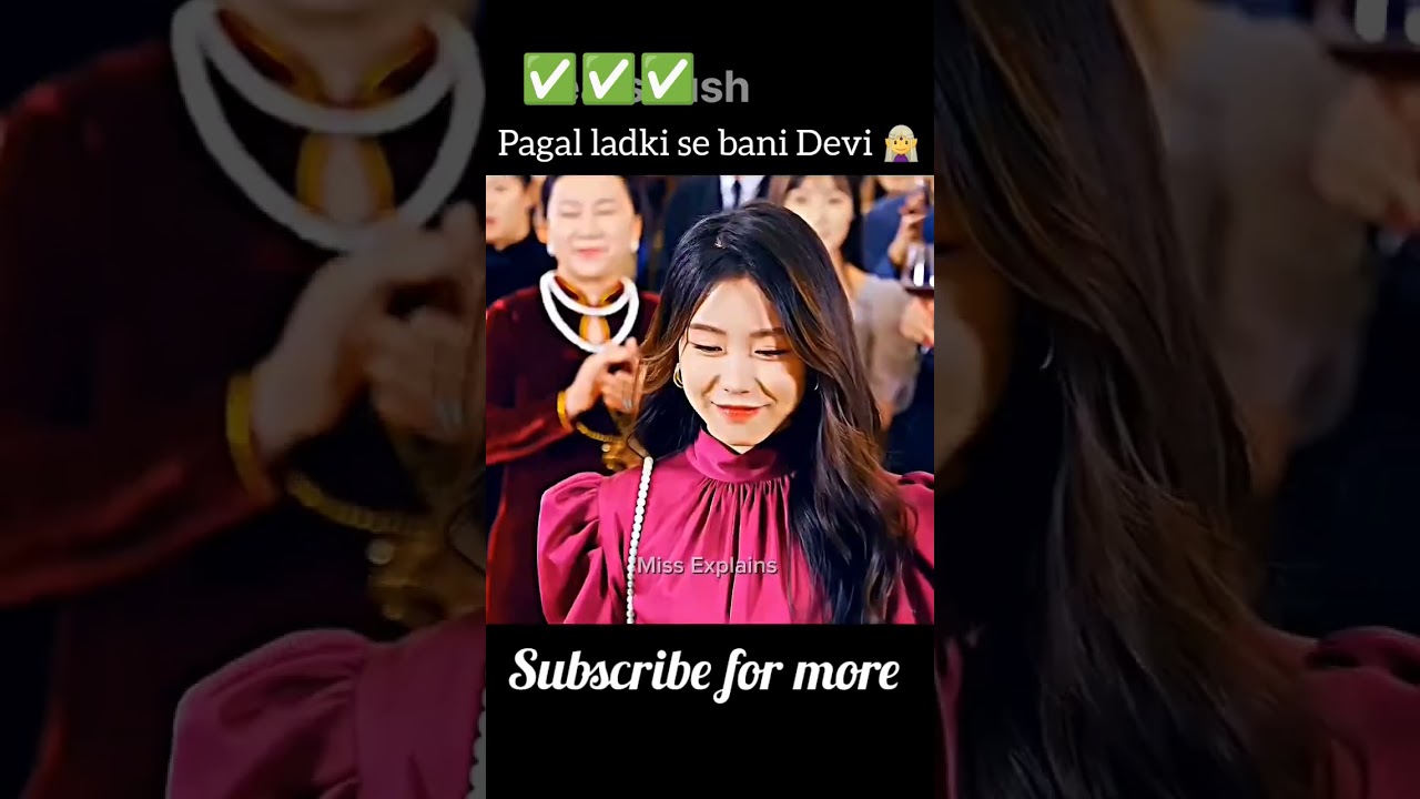 Crazy Girl Turned Goddess 🧝‍♀️ | Chinese Drama Explained in Hindi | Drama Recap #Shorts