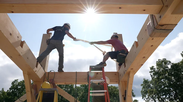 A Timber Framing Dream Come True! Ep. 8 Timber Frame House