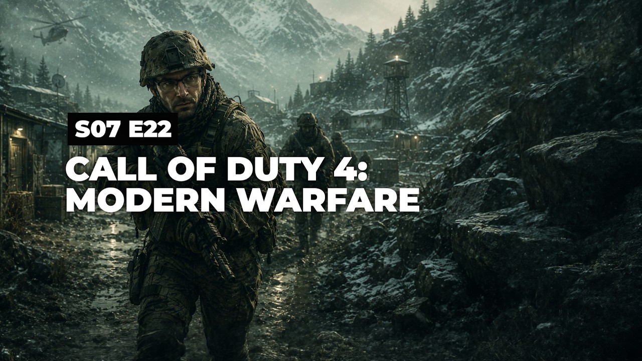 S07E22 – Call of Duty 4: Modern Warfare | Bijna uitgespeeld – Michael Speelt