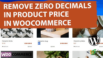 How to Remove Zero Decimals in Product Price using Custom Code in WooCommerce