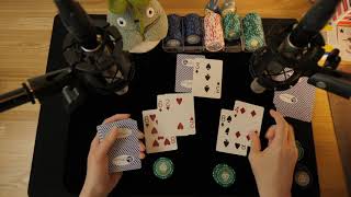 ASMR Casino Blackjack Roleplay 超リラックス 癒やしのカード遊び  by Magician Relaxation [No music＆talking] screenshot 5