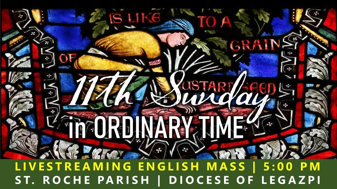 LIVE | 11th Sunday in Ordinary Time - B | June 16, 2024 | 5:00 PM - YouTube