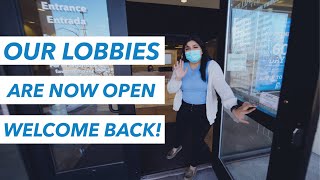 GCU Lobbies Are Now Open, Welcome Back!
