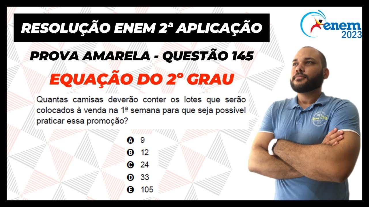 Enem 2023 - 2ª Aplicação - A proprietária de uma confecção pretende ...
