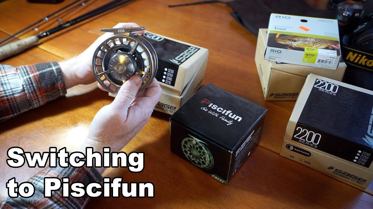 Im selling my old reels and switching to Piscifun! - McFly Angler Updates 