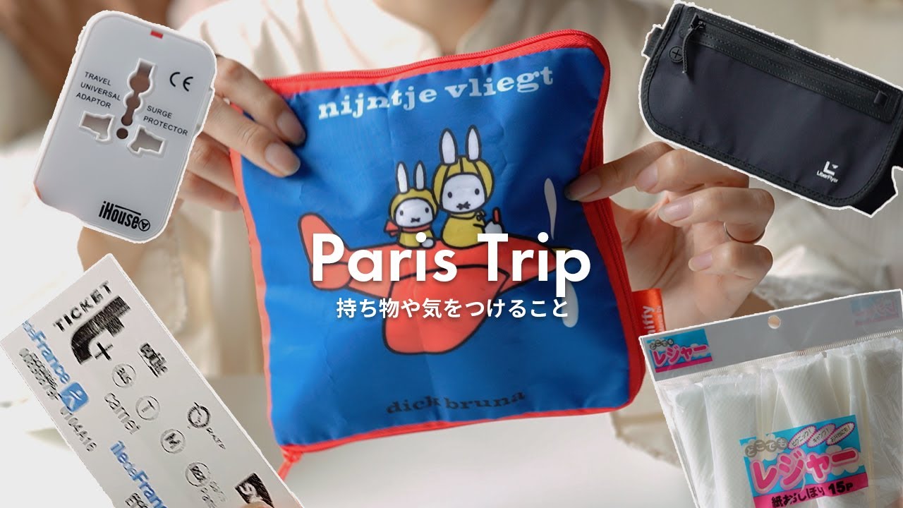 【フランス🇫🇷パリ】旅を楽しむために気をつけること✋必需品やアプリ、マナーやスリ対策、切符の買い方とバスやメトロの乗り方など🚌