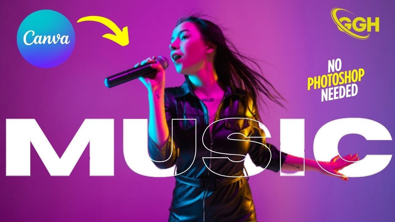 What's The SECRET to Creating Transparent Text in Canva