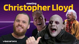 Meeting Christopher Lloyd at the Comic Con Rotterdam