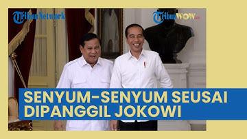 Prabowo Senyum-senyum dan Tertawa Lebar setelah Dipanggil Jokowi ke Istana, Ini Kata Gerindra
